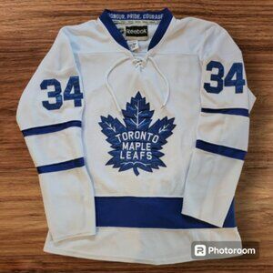 Auston Matthews White Toronto Maple Leafs Reebok Jersey Size XXL